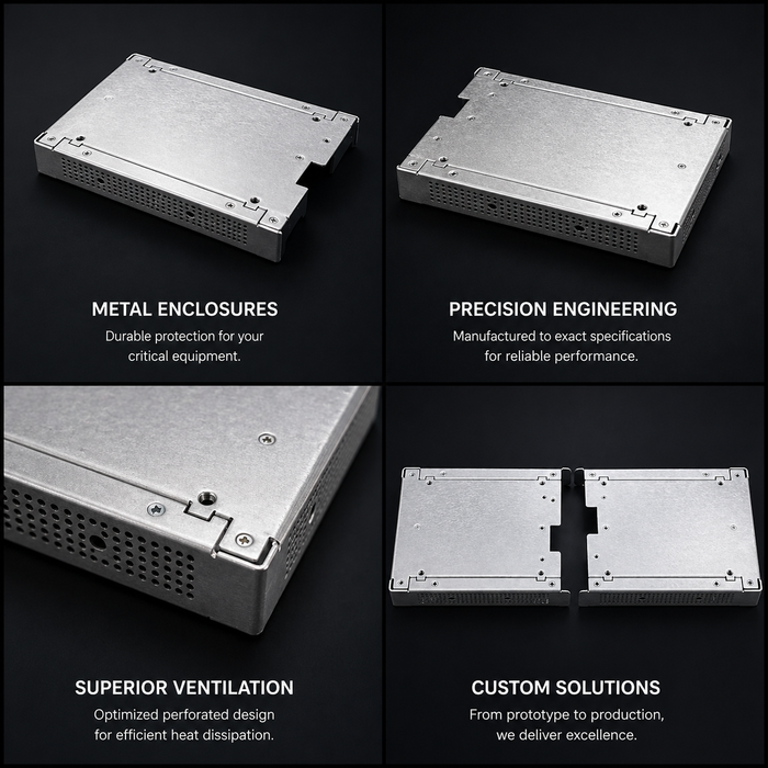 custom sheet metal enclosure manufactured in China