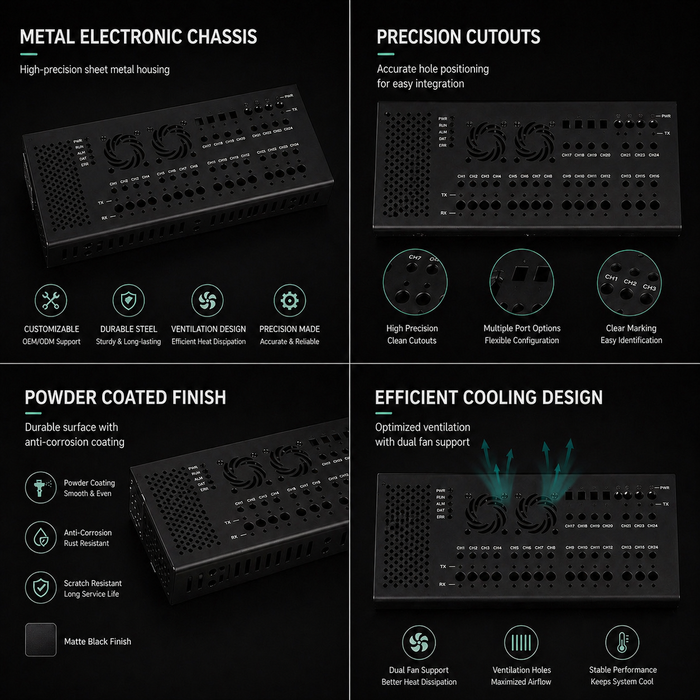 industrial electrical cabinet sheet metal fabrication
